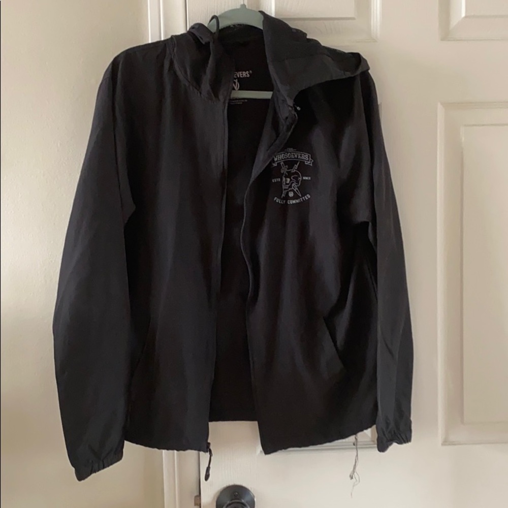 The whosoevers windbreaker